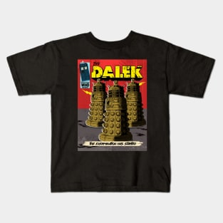 DALEK THE EXTERMINATED Kids T-Shirt